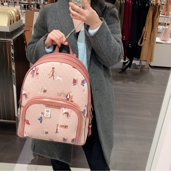 Michael Kors Jaycee Large Backpack - Picture 8 of 9